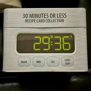 Recipe Card Tin 30 Min or Less Recipes